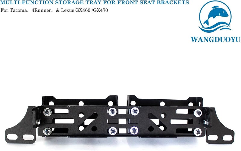 WANGDUOYU Front Seat Bracket Storage Tray Molle Panel Compatible with Toyota Tacoma 2005-2023, 4runner, and Lexus Gx460 Gx470 - Image 3